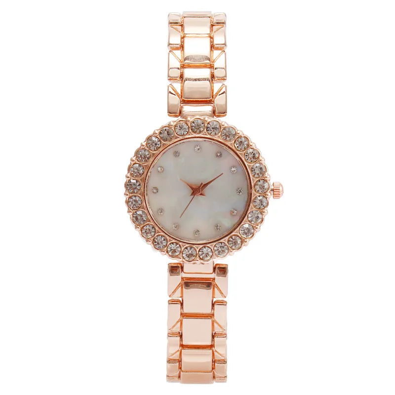 Simple Style Geometric Jewelry Buckle Quartz Watch Women's Watches