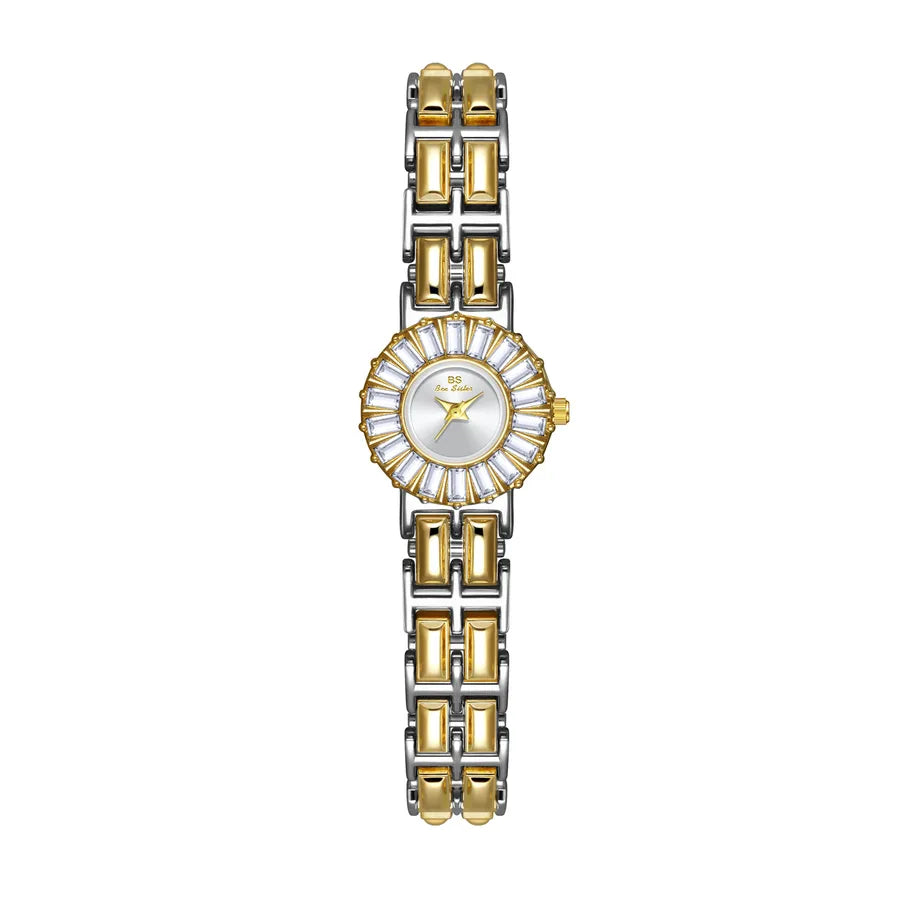 Casual Elegant Lady Solid Color Jewelry Buckle Quartz Watch Women's Watches