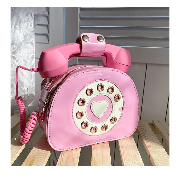 women's all seasons pu leather digital telephone fashion zipper handbag