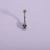 1 Piece Ear Cartilage Rings & Studs Casual Hip-Hop Punk Heart Shape Butterfly 316L Stainless Steel  Polishing Plating Zircon 18K Gold Plated Eyebrow Studs Ear Cartilage Rings & Studs Belly Rings