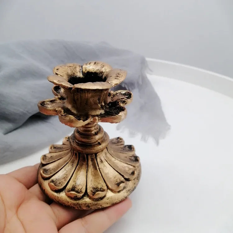 European-style Classical Aromatherapy Candle Holder Decoration Ornaments Bar Restaurant Decorations European-style Retro Nostalgic Shooting Props