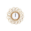 Nordic Simple Rattan Wall Clock Living Room Modern Household Wall Hanging Willow Rattan Clock Bedroom Distinctive Fashion Decoration