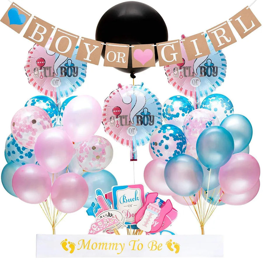 Cute Letter Heart Shape Plastic Party Balloons Party Supplies Balloons 1 Set
