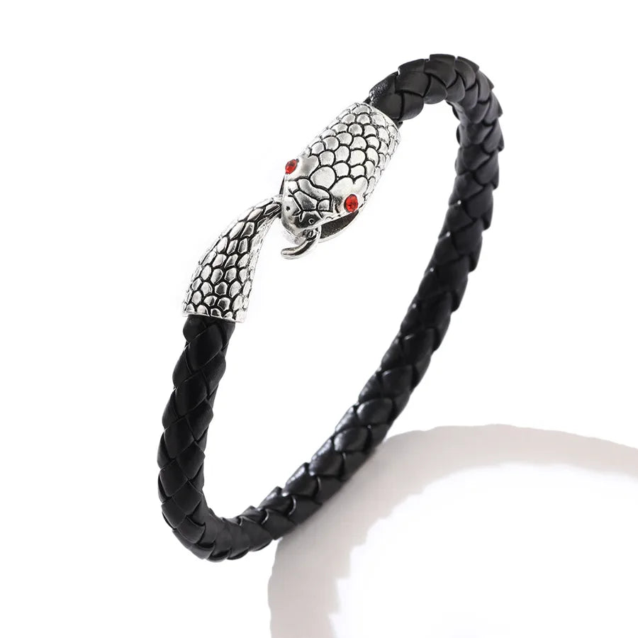 simple style animal no inlaid men's bracelets
