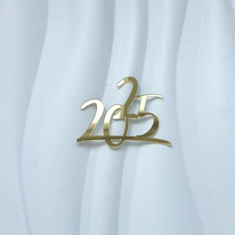 Christmas New Year Casual Elegant Lady Letter Plastic Holiday Banquet Selfie Cake Decorating Supplies Party Supplies Cake Decorating Supplies 1 Piece