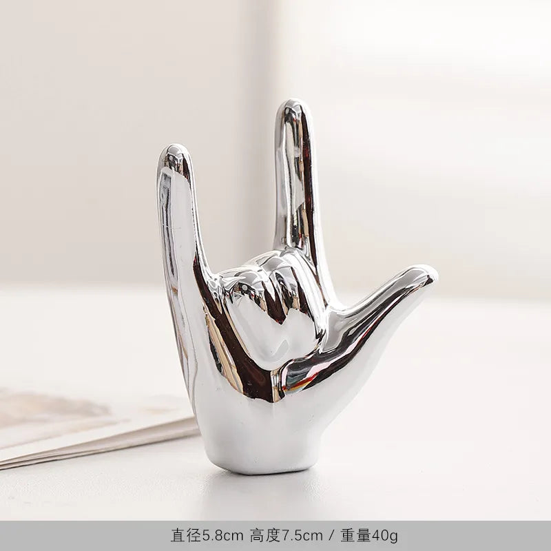 Nordic Style Cute Fox Elephant ceramics Home Daily 1 Piece