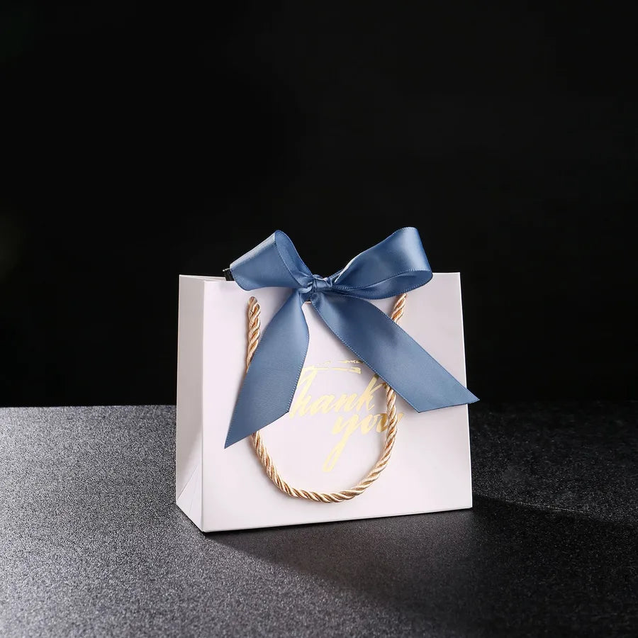 Wedding Letter Bow Knot Paper Holiday Wedding Party Gift Bags
