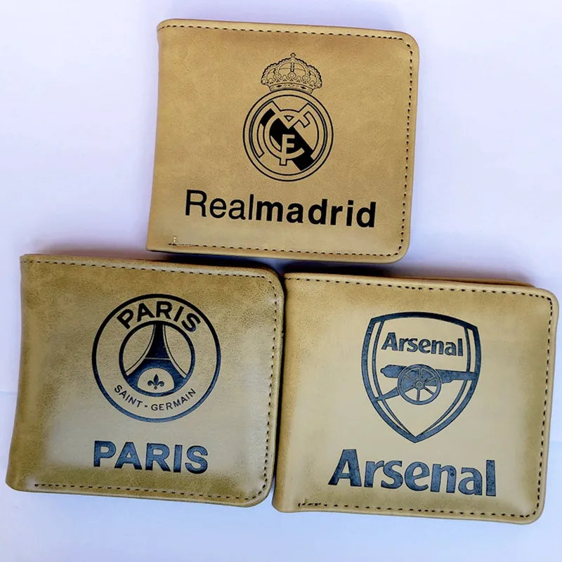 Men's Letter Pu Leather Flip Cover Wallets