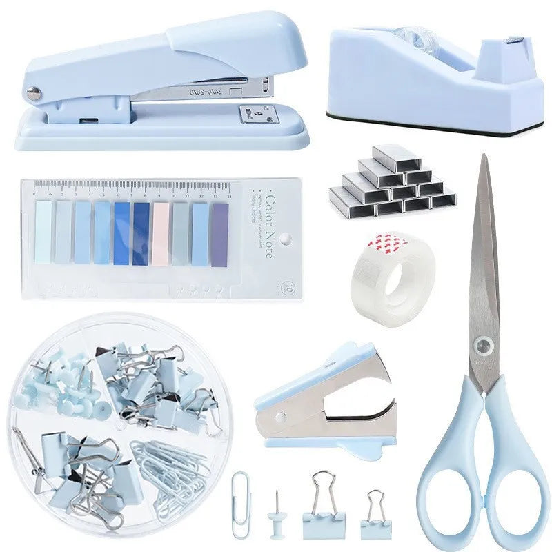 Solid Color Plastic Learning Simple Style Stationary Sets