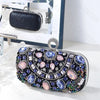 Handmade Beaded Diamond Shiny Handbag Single Shoulder Crossbody Qipao Ladies Bag Party Event Purse Fashionable Lock Buckle Closure