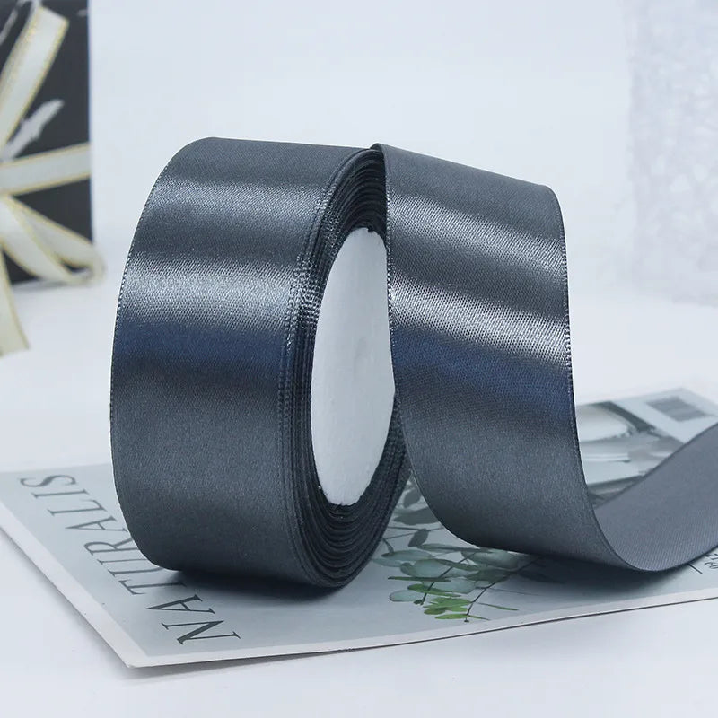 Modern Style Solid Color Polyester Holiday Wedding Birthday Party Supplies Gift Wrapping Supplies 1 Roll