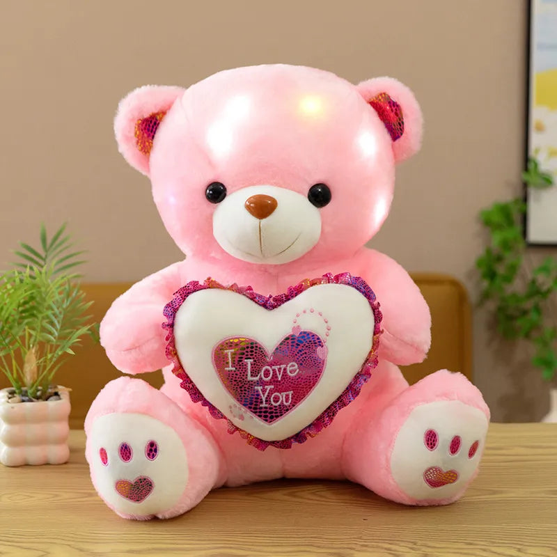 Stuffed Animals & Plush Toys Letter Bear Heart Shape PP cotton Toys