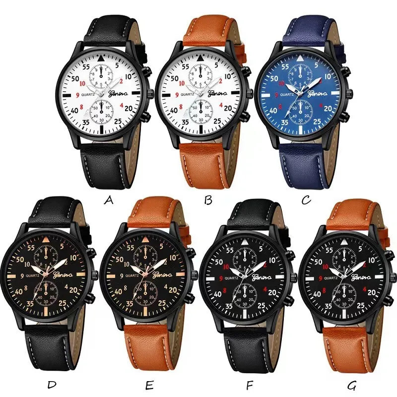 new TikTok men's watch fashion hot sale business fashion casual sports style men's watch