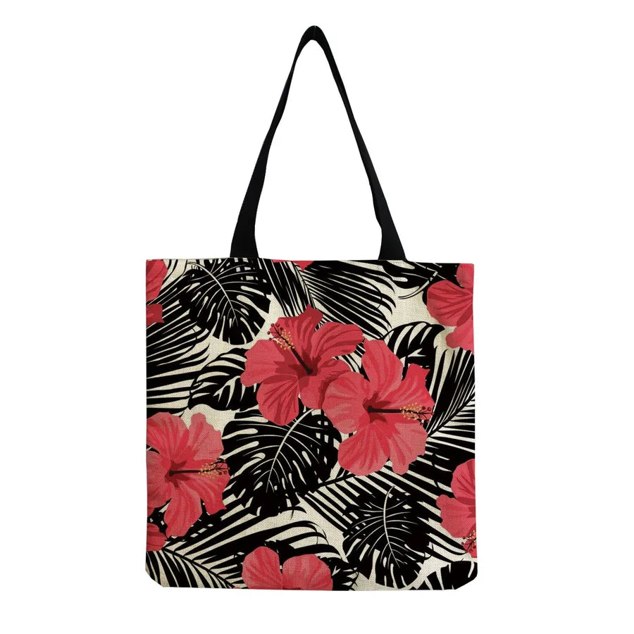 women's fashion flower shopping bags