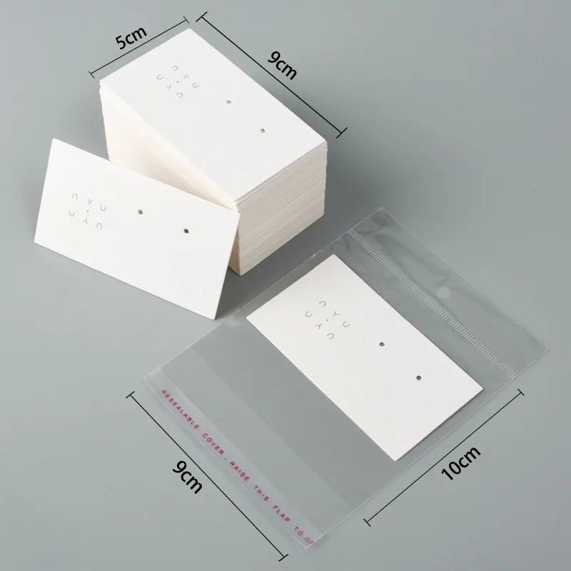 simple style letter solid color paper printing paper card 1 piece