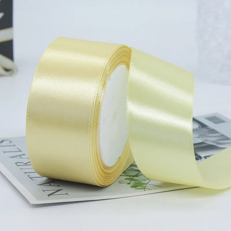 Modern Style Solid Color Polyester Holiday Wedding Birthday Party Supplies Gift Wrapping Supplies 1 Roll