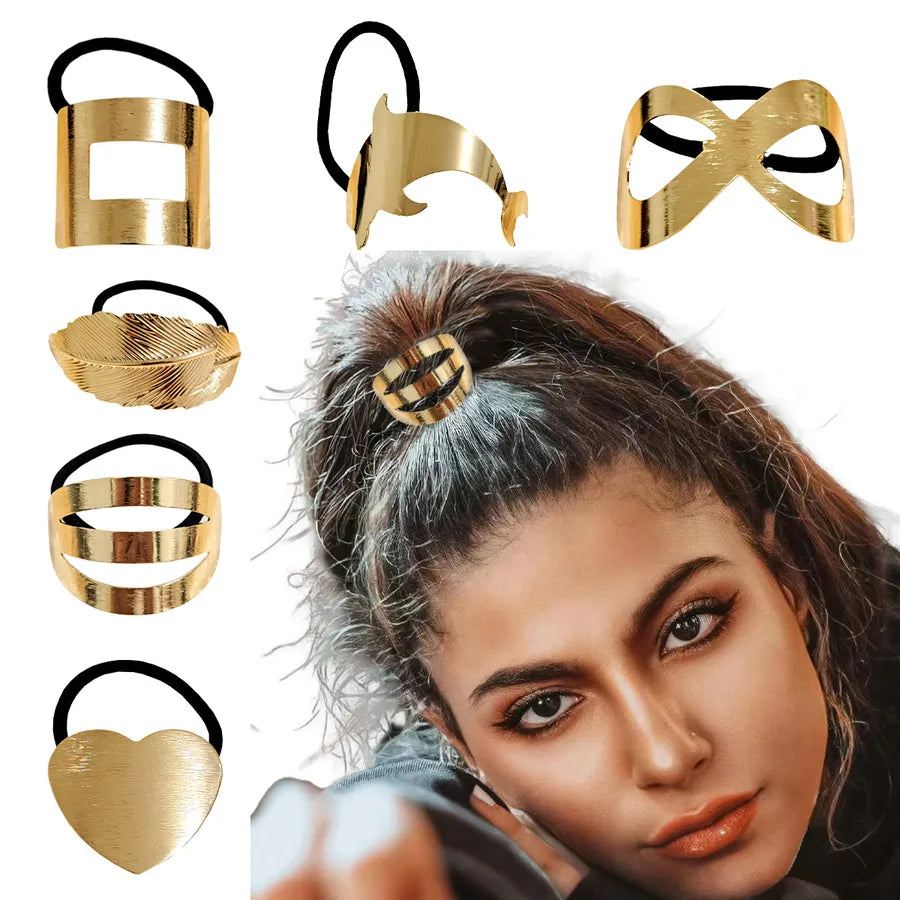 Vacation Streetwear Women's Scallop Starfish Alloy Plating Hair Tie