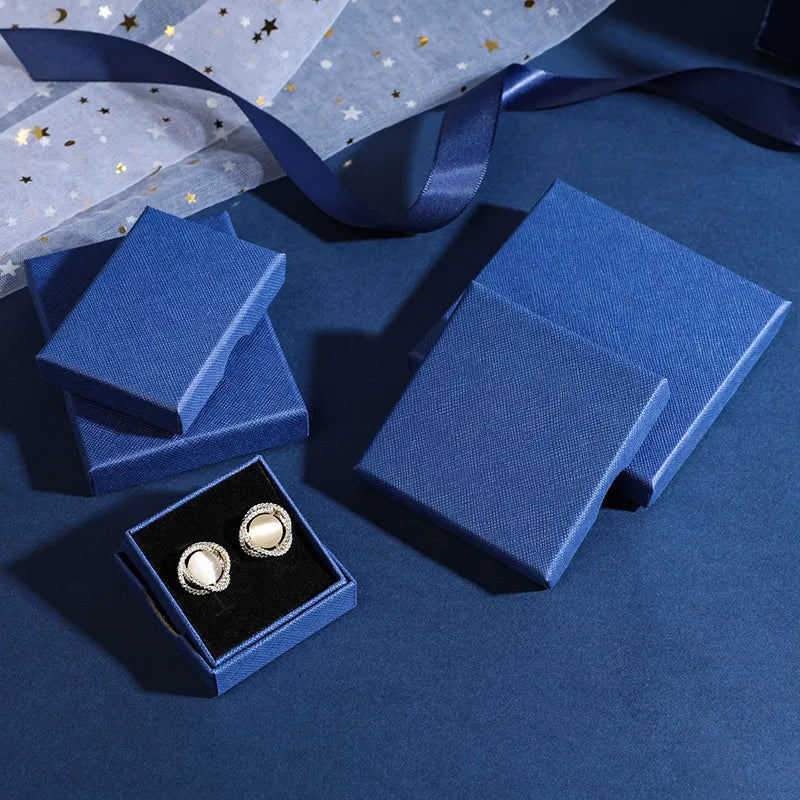 1 Piece Paper Simple Style Classic Style Holiday Daily Solid Color Jewelry Boxes