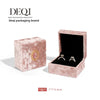1 Piece Flannel Elegant Simple Style Daily Date Solid Color Jewelry Boxes