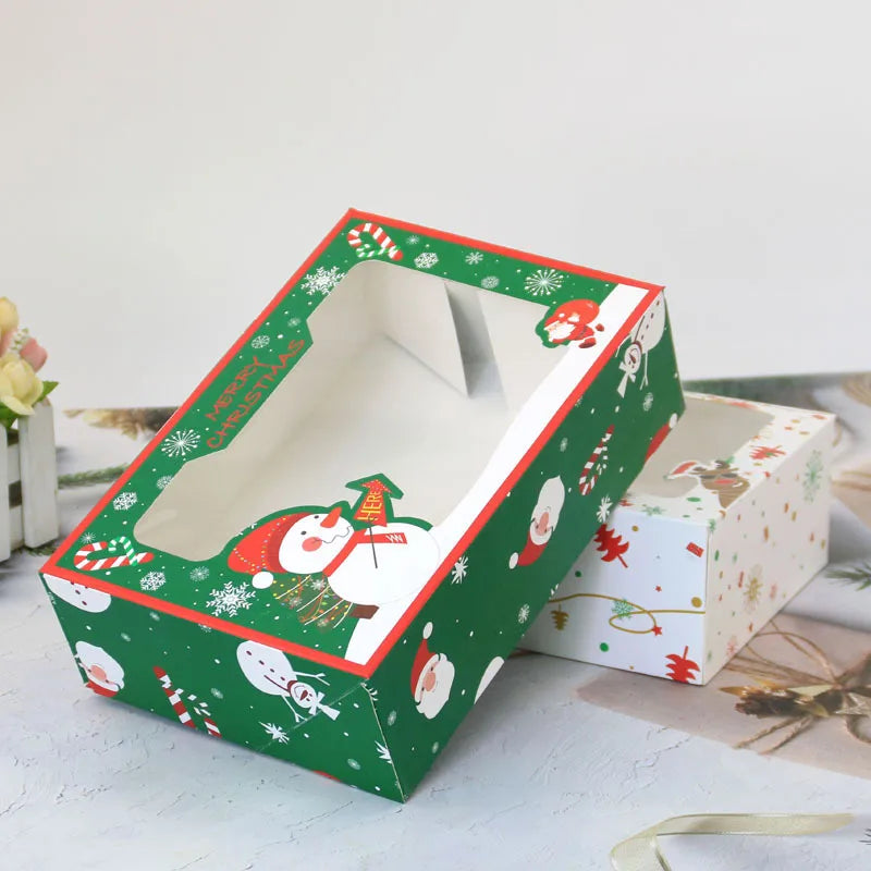 Christmas Christmas House Snowman Banquet Party Gift Wrapping Supplies