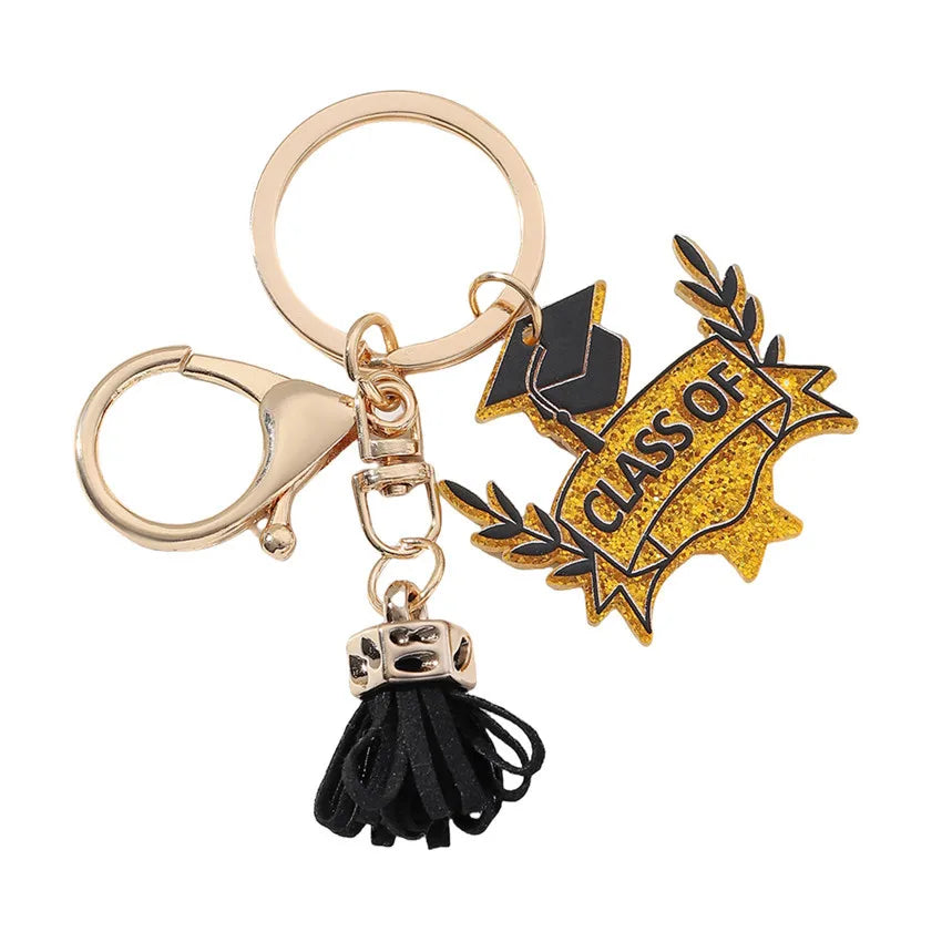 Simple Style Book Letter Star Arylic Unisex Keychain