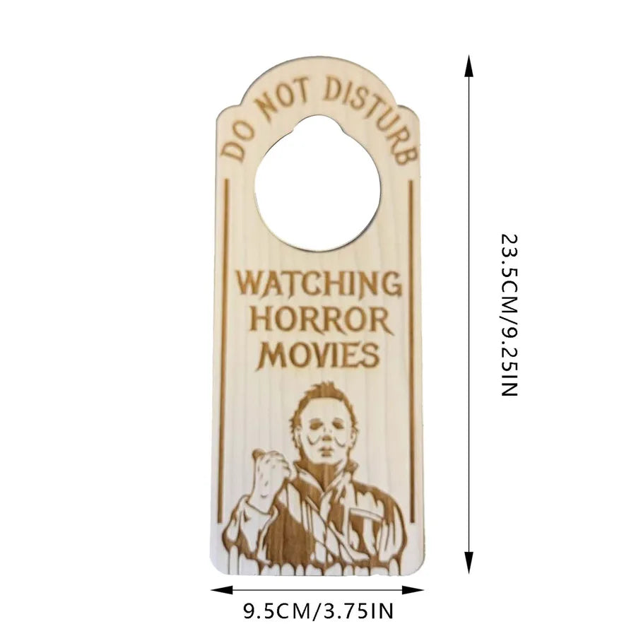 halloween letter wood holiday hanging ornaments