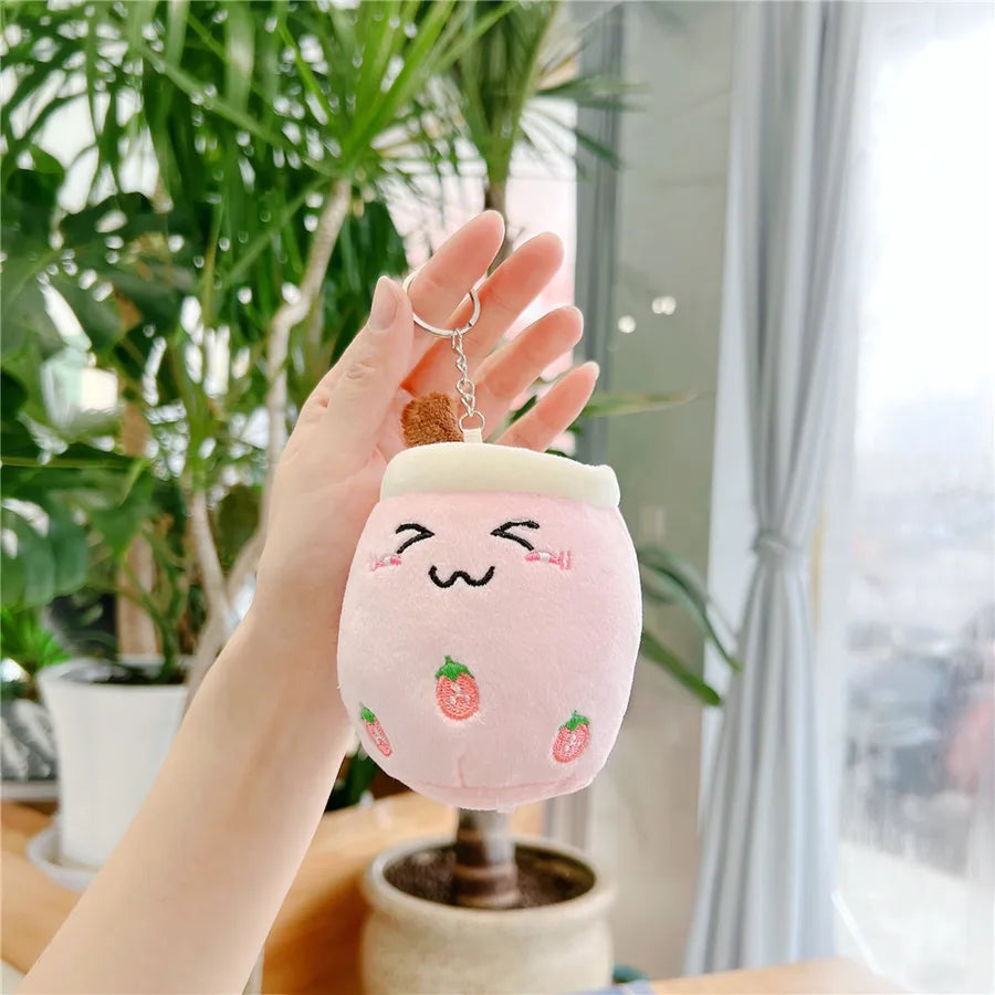 cute cartoon pp cotton women's bag pendant keychain