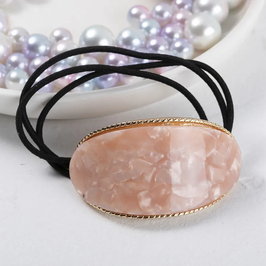 Elegant Women's Geometric Plastic/Resin Hair Tie