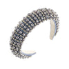 fashion thick sponge pearl headband female online influencer retro headband high skull top hair accessories
