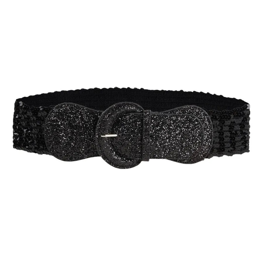Casual Elegant Lady Solid Color Alloy Women's Leather Belts