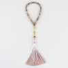 Classical Handmade Round Alloy Glass Wholesale Rosary