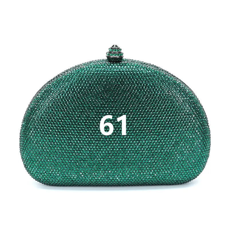 Evening bag   ladies evening bag party wedding export Diamond Crystal rhinavian bag  style