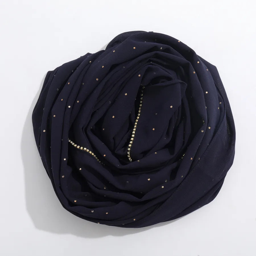 Women's Basic Solid Color Polyester Scarf