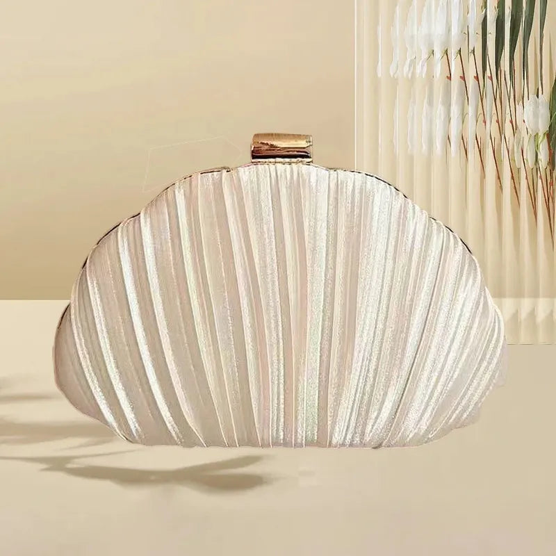 Elegant Evening Clutch Bag For Women Chinese Style Cheongsam Handbag Fashionable Printed Polyester Oval Shaped Box Bag