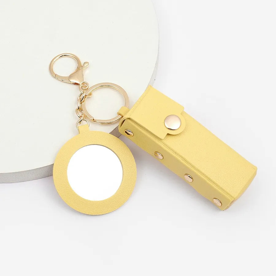 Creative small gift Women's lipstick key chain carry lipstick key bag Car pendant