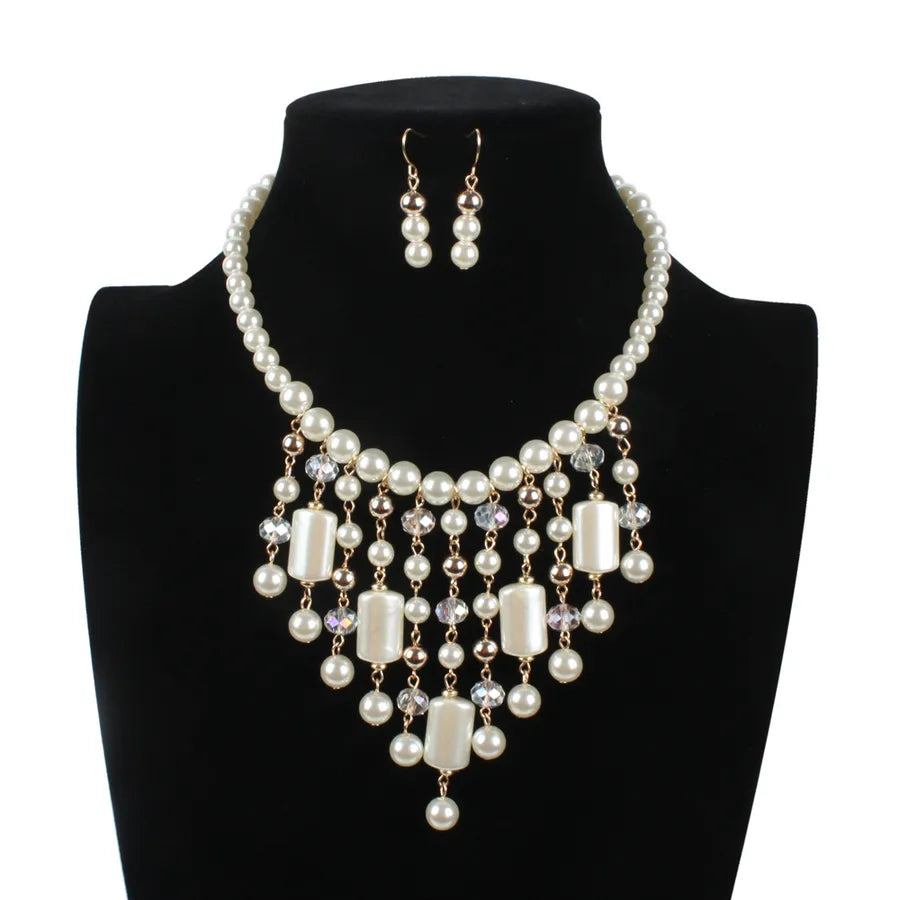 Fashion Pearl Beaded Women'S Necklace