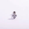 1 Piece Lip Rings Casual Gothic Hip-Hop Geometric Animal Titanium Alloy Polishing Plating Flowers Zircon 18K Gold Plated Lip Rings Ear Cartilage Rings & Studs