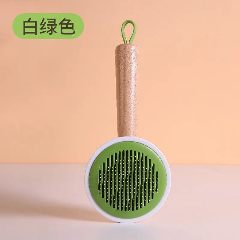 basic stainless steel plastic solid color pet accessories