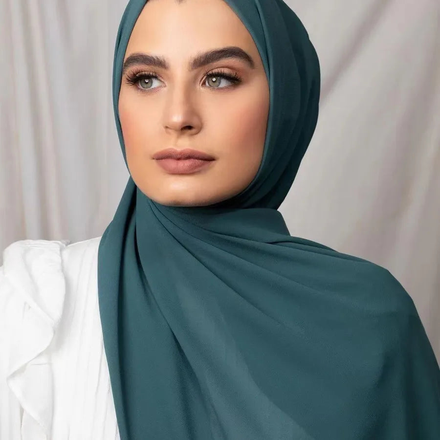 Unisex Basic Simple Style Solid Color Polyester Kerchief