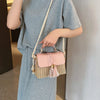 women's small all seasons straw vintage style handbag