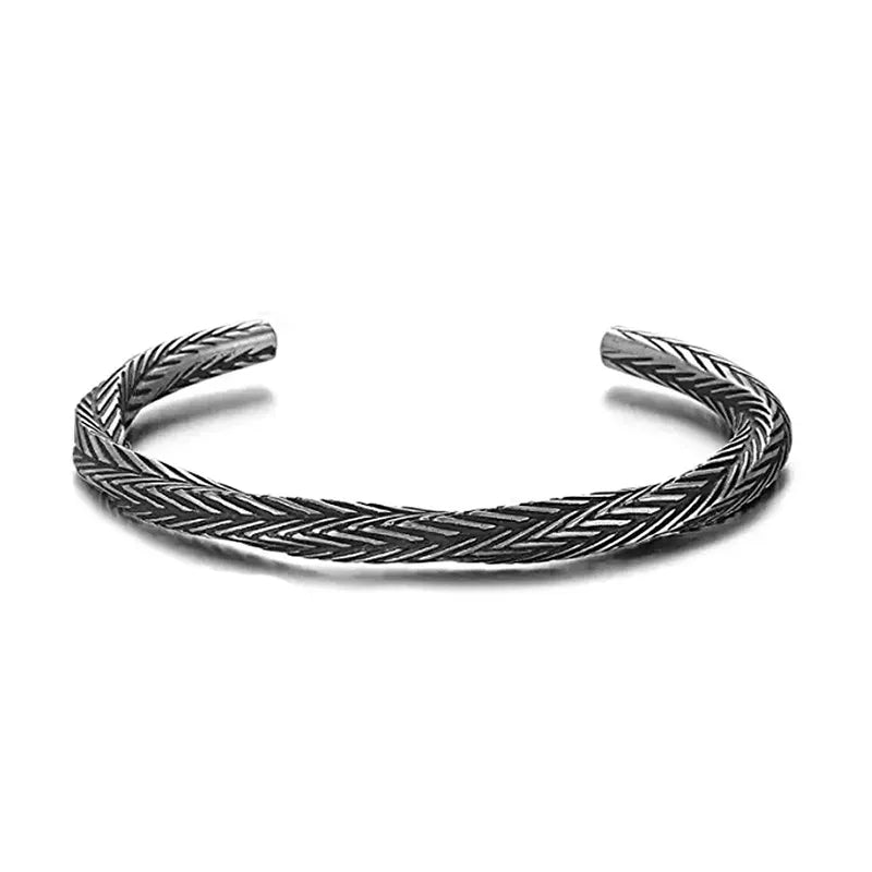 fashion geometric alloy plating men's bangle 1 piece