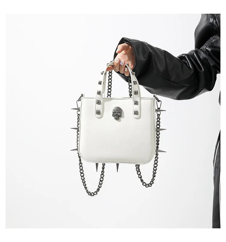 women's all seasons pu leather cross solid color streetwear square magnetic buckle handbag square bag
