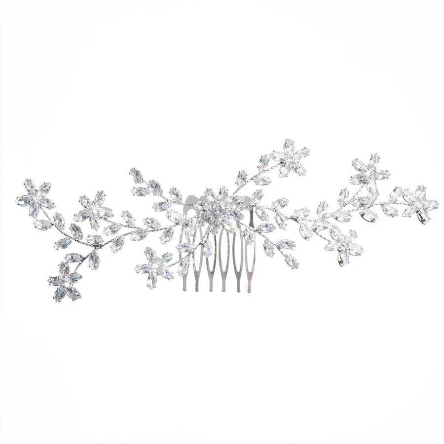 New Luxury Zircon comb Dress Accessories Fashion Flower Bride Hair comb Hair Headwear Hair comb