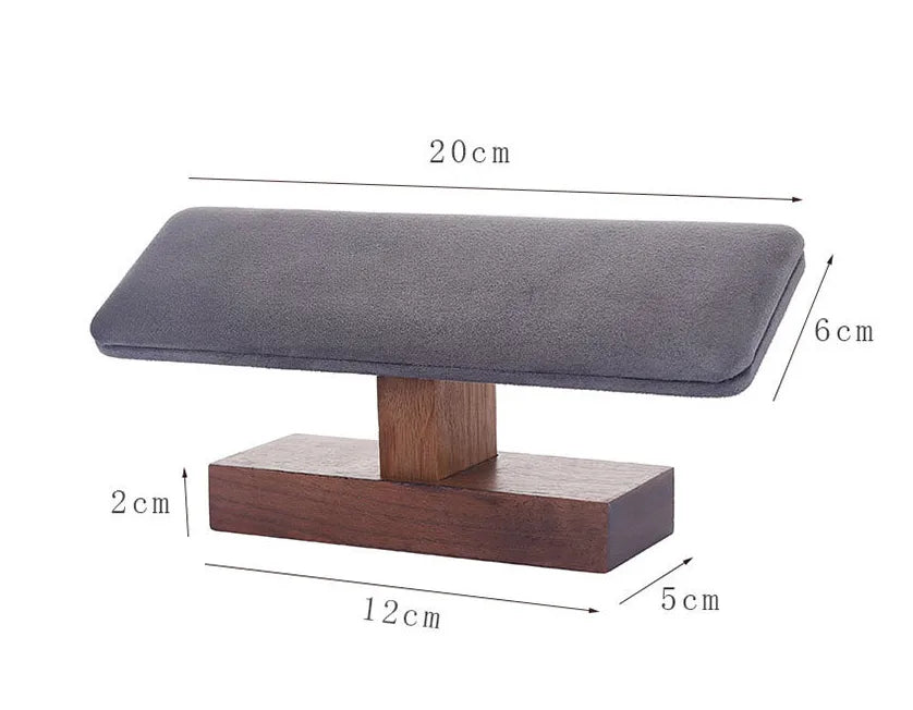 Modern Style Classic Style Geometric solid wood Flannel Jewelry Display Jewelry Rack