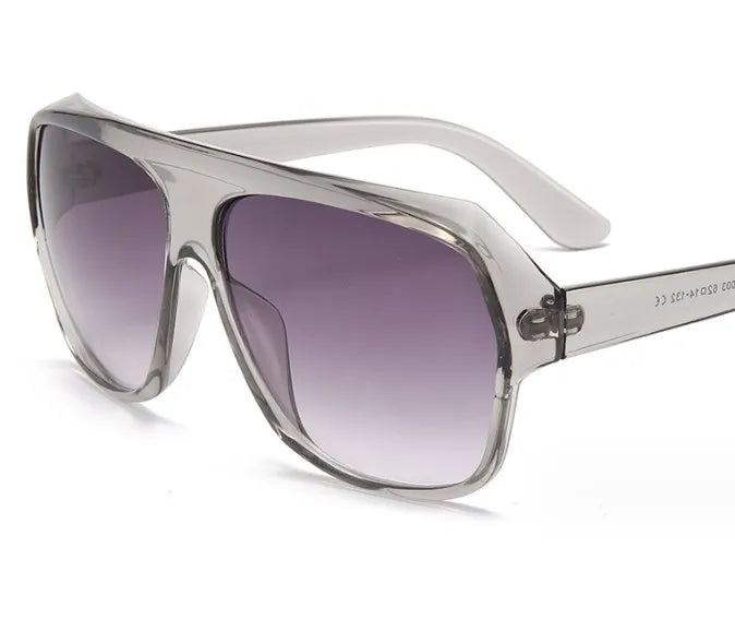 modern style solid color pc toad glasses full frame men's sunglasses