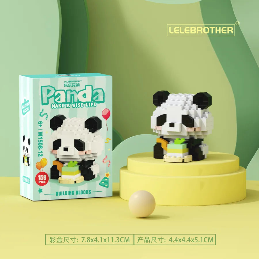 Kids(7-16Years) Children Unisex Panda ABS Building Toys Learning & Education Toys