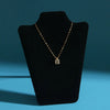 Velvet Jewelry Necklace Model Stand Display Board Prop Portrait Exhibitor Luxury Feel Patchwork Silk Velvet Fiber Board