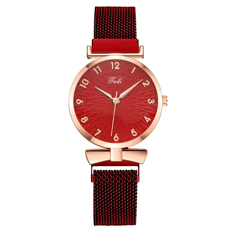Explosions Women's Watch Women's Watch Digital Sunflower Bow Lazy Sucker Wrist Quartz Watch