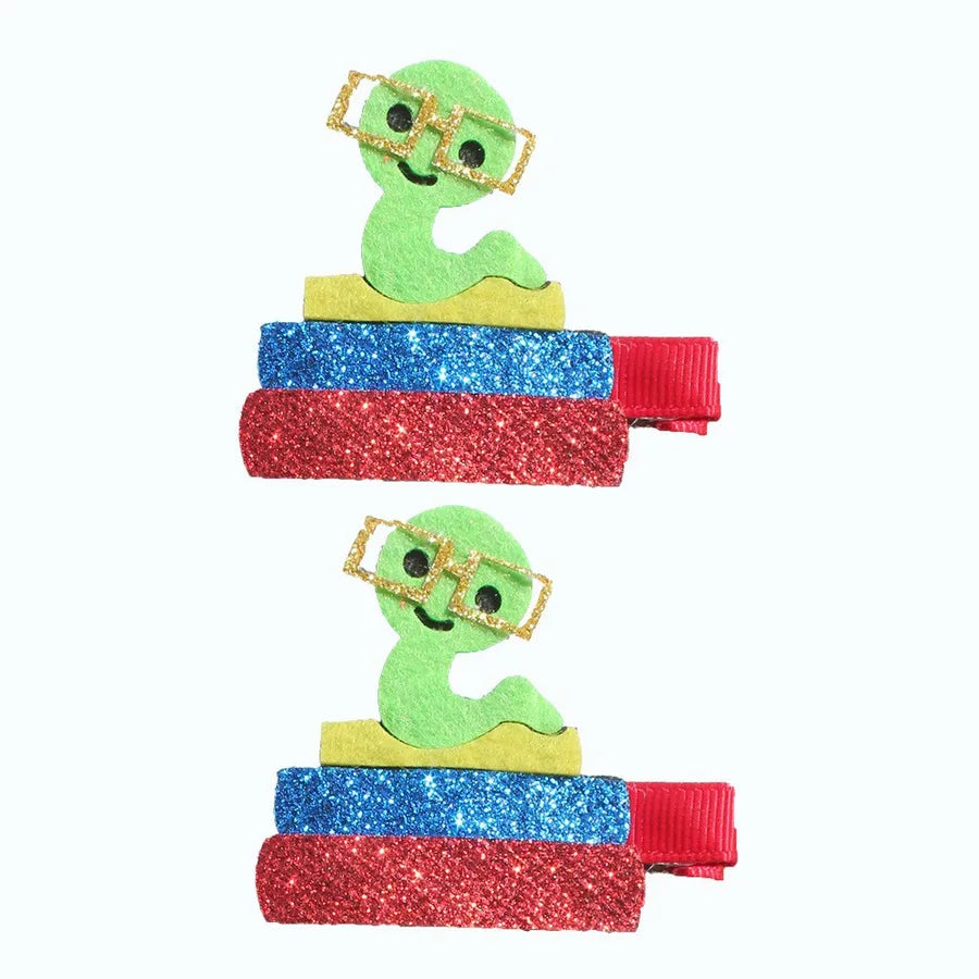 New US Independence Day Candy Ice Cream Flag Star Patriotic Children Hairpin Handmade Hot Selling Hair Accessories