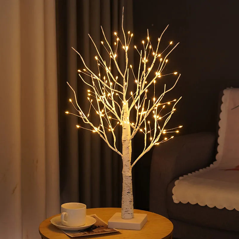 Led Tree Lights Christmas Party Decorations Easter Indoor Scene Atmosphere Lighting Tree Ornaments Glowing